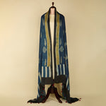 Cotton Satin Ajrakh Dupatta | Handcrafted Elegance