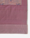 Onion Pink Chanderi Shimmer Tanchoi Dupatta