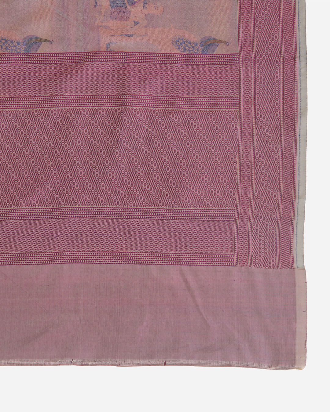 Onion Pink Chanderi Shimmer Tanchoi Dupatta