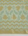 Sea Green Chanderi Handloom Lucknowi Dupatta