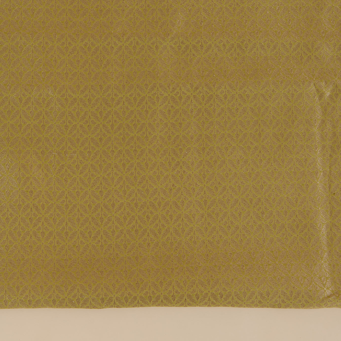 Dusty Green Chanderi Brocade Jaal Kurta with Bandhej Dupatta