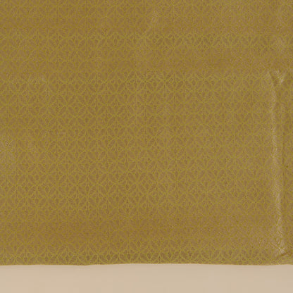 Dusty Green Chanderi Brocade Jaal Kurta with Bandhej Dupatta