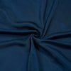 Navy Blue Chanderi Kurta Set With Applique Work
