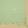 Sea Green Chanderi Resham Embroidered Suit with Dupatta