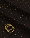 Black Dola Silk Self Woven Resham Minakari Barfi Buti Dupatta