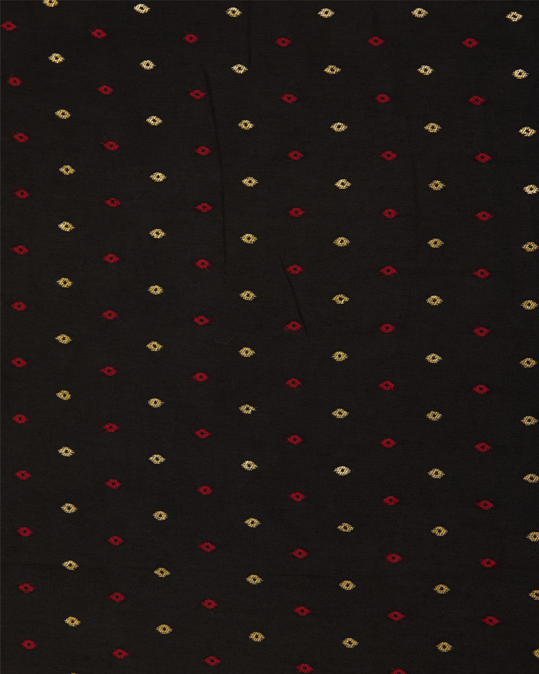 Black Dola Silk Self Woven Resham Minakari Barfi Buti Dupatta