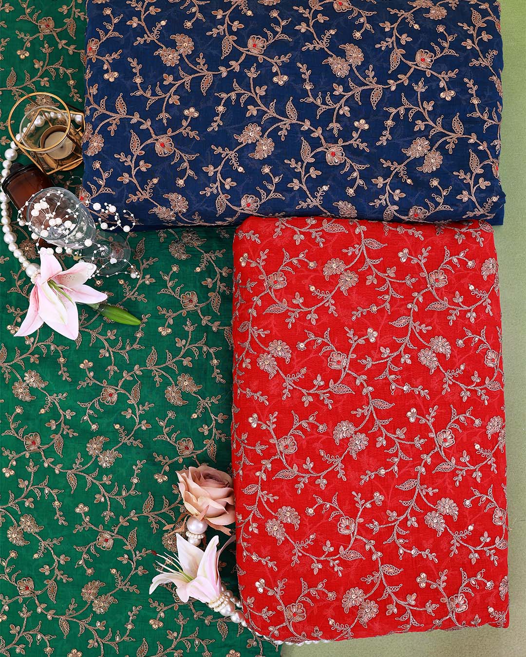 Embroidery Fabrics