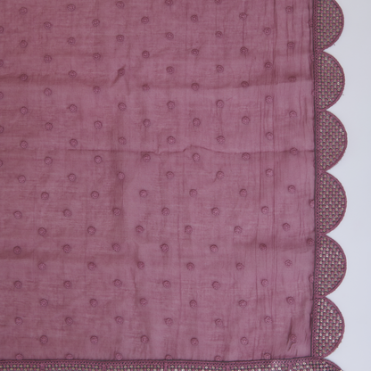 Jamuni Fine Chanderi Self Embroidered Buta Suit with Dupatta