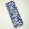 Blue Handloom Cotton Heavy Ikat Fabric