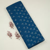 Blue Handloom Cotton Ikat Fabric