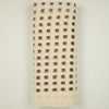 Natural Brown Handloom Cotton Ikat Fabric