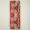 Red Handloom Cotton Heavy Ikat Fabric
