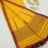Yellow Kala Cotton Handwoven Dupatta