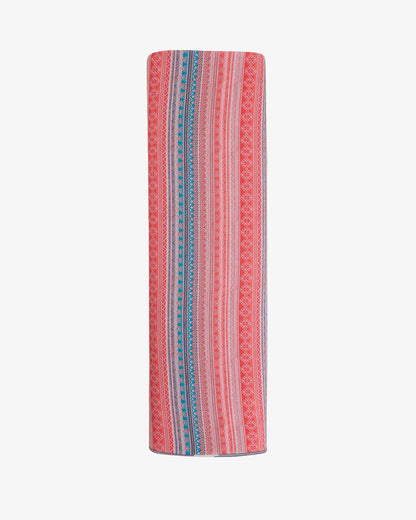 Linen Digital Abstract Printed Fabric – Multi Colour
