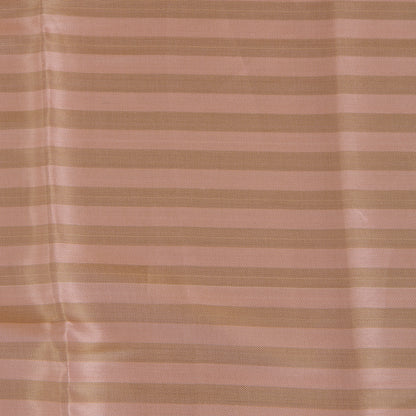 Pink Gold Muga Tissue Handloom Fabric