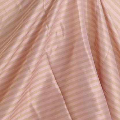 Pink Gold Muga Tissue Handloom Fabric