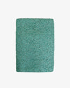 Net Crochet Flower Jaal Fabric - Aqua Green