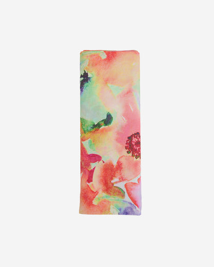 Multicolor Nokia Silk Digital Printed Fabric