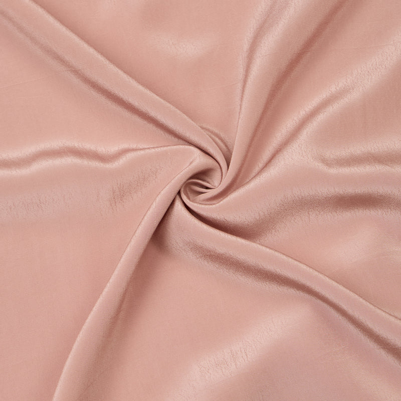 Dusty Peach Organza Kurta Set with All-Over Embroidery