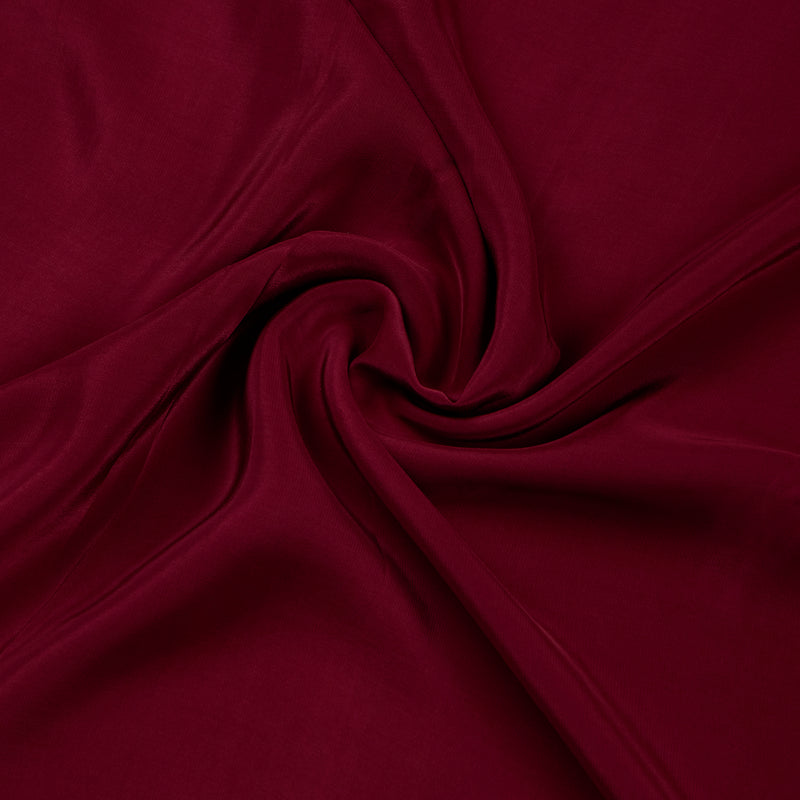 Burgundy Silk Organza Kurta Set with Zari Embroidery