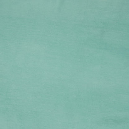 Sea Green Chanderi Silk Kurta Set with Tissue Applique