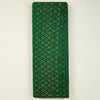 Green Raw Silk Ikat Fabric