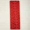 Red Raw Silk Ikat Fabric