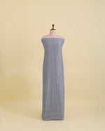 Lilac Blue Semi Organza Tissue Lucknowi Jaal Sequins