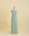 Sea Green Semi Organza Tissue Lucknowi Buta with Sequins