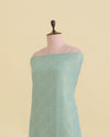 Sea Green Semi Organza Tissue Lucknowi Buta with Sequins