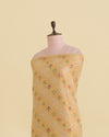 Light Yellow Silk Cotton Tissue Multi