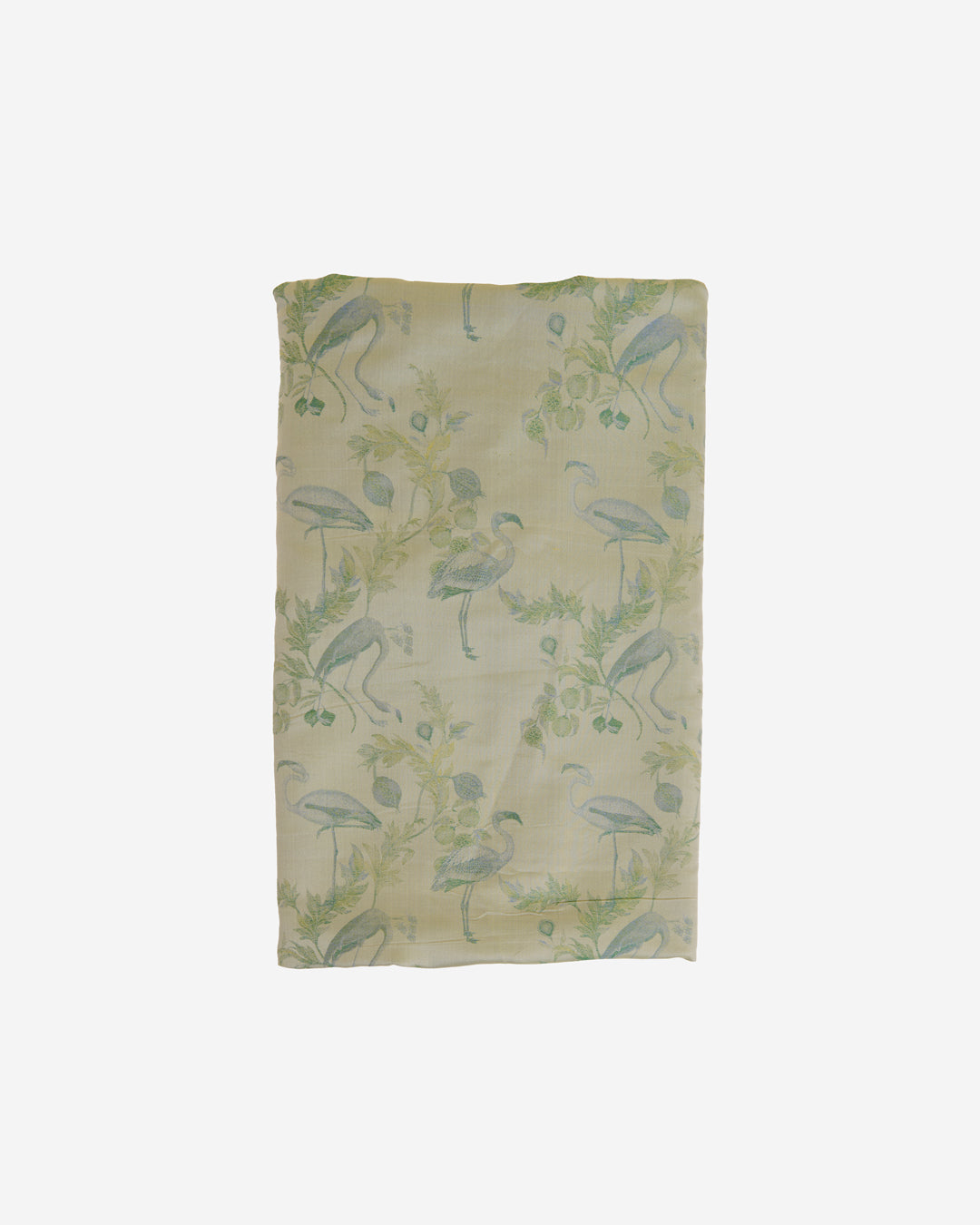 Pista Green Silk Printed Tanchoi Premium Designer Silk