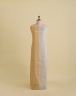 Silk Tissue Half Silver Gold Fabric