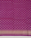 Purple Silk Handwoven Gold Buta Dupatta