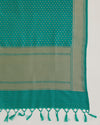 Rama  Silk Hand Woven Gold Buta Dupatta