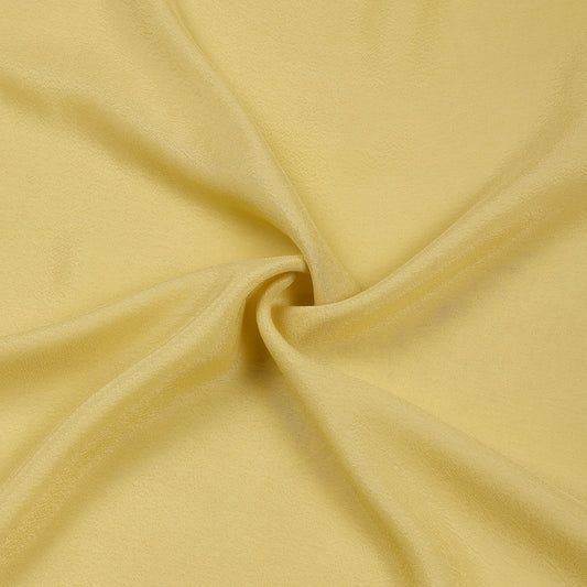 Light Yellow Tissue Kurta Set With Zardozi