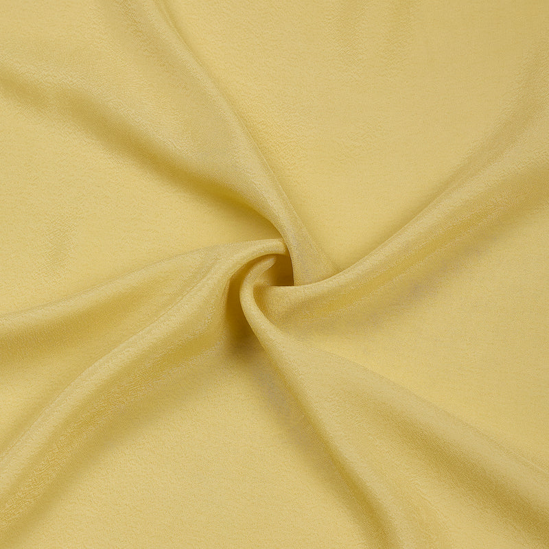 Light Yellow Tissue Kurta Set With Zardozi