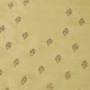 Light Yellow Tissue Kurta Set With Zardozi