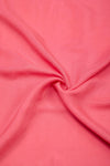 Rose Pink Georgette Jamavar Kurta Set with Matching Dupatta