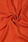 Orange Silk Organza Kurta Set with Zardozi & Pearl Work