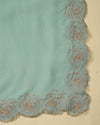 Sea Green Art Dupion Kurta Set with Gota Butti Work