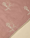 Brown Chanderi Kurta Set with Thread & Gota Embroidery