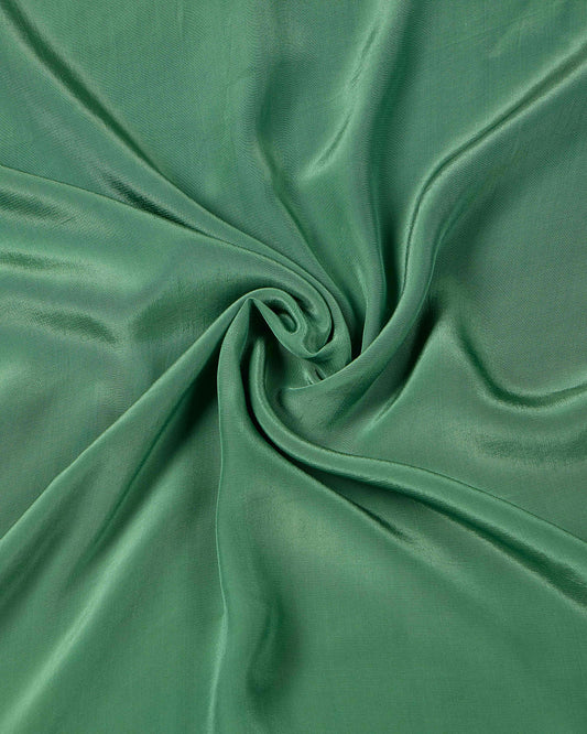 Metallic Green Tissue Jacquard Kurta Set with Zardozi & Pearl Work