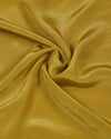 Dusty Yellow Tissue Kurta Set with Zardozi & Cut-Dana Work