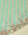 Pista Green Leheriya Crepe Kurta Set with Digital Print & Gota