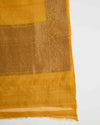 Mustard Tussar Silk Handwoven Kurta Set with Dupatta