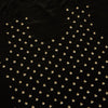 Black Viscose Crepe Kurta with Cutdana Work