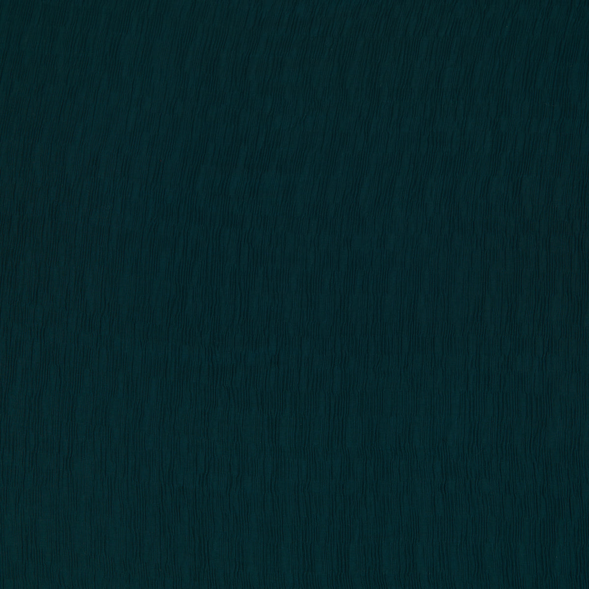 Teal Blue Wrinkled Shimmer Viscose Fabric
