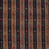Brown Nokia Silk with Kantha Stitch Embroidery