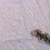 Light Purple Malai Chanderi Tissue Fabric